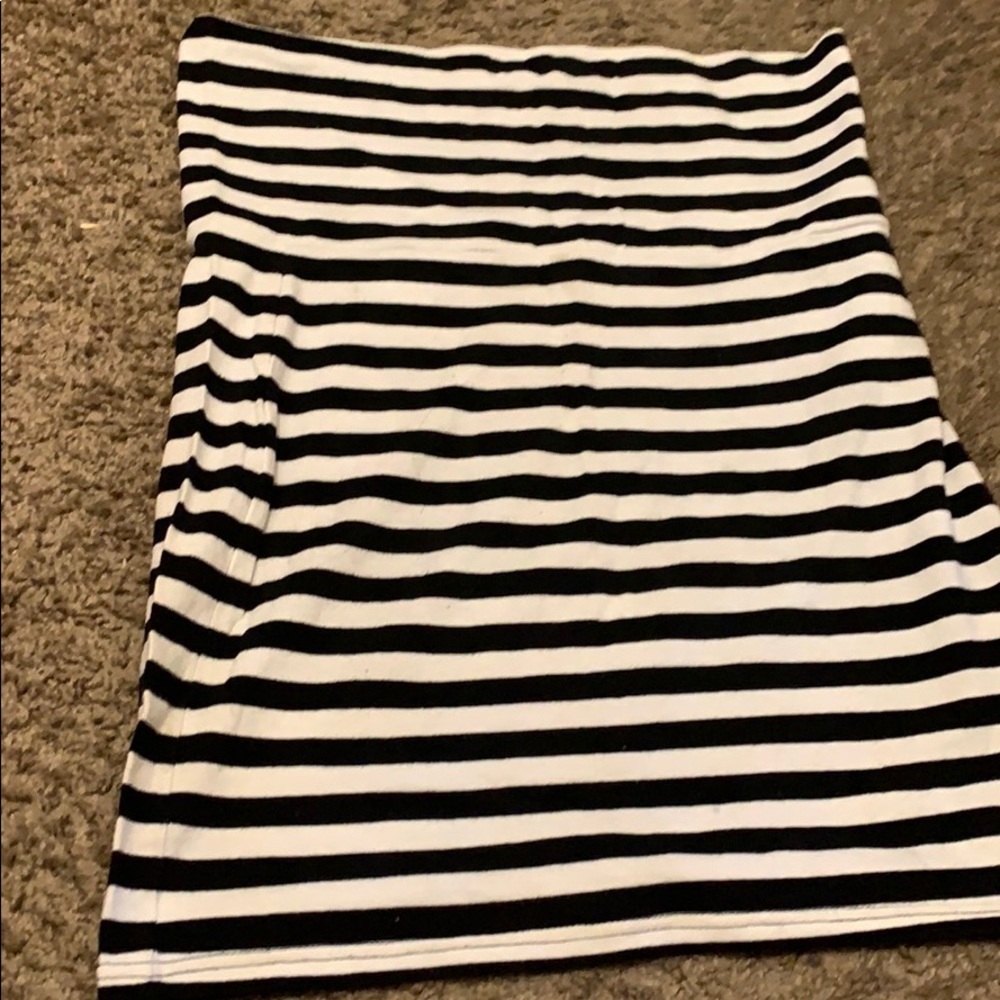 Striped skirt